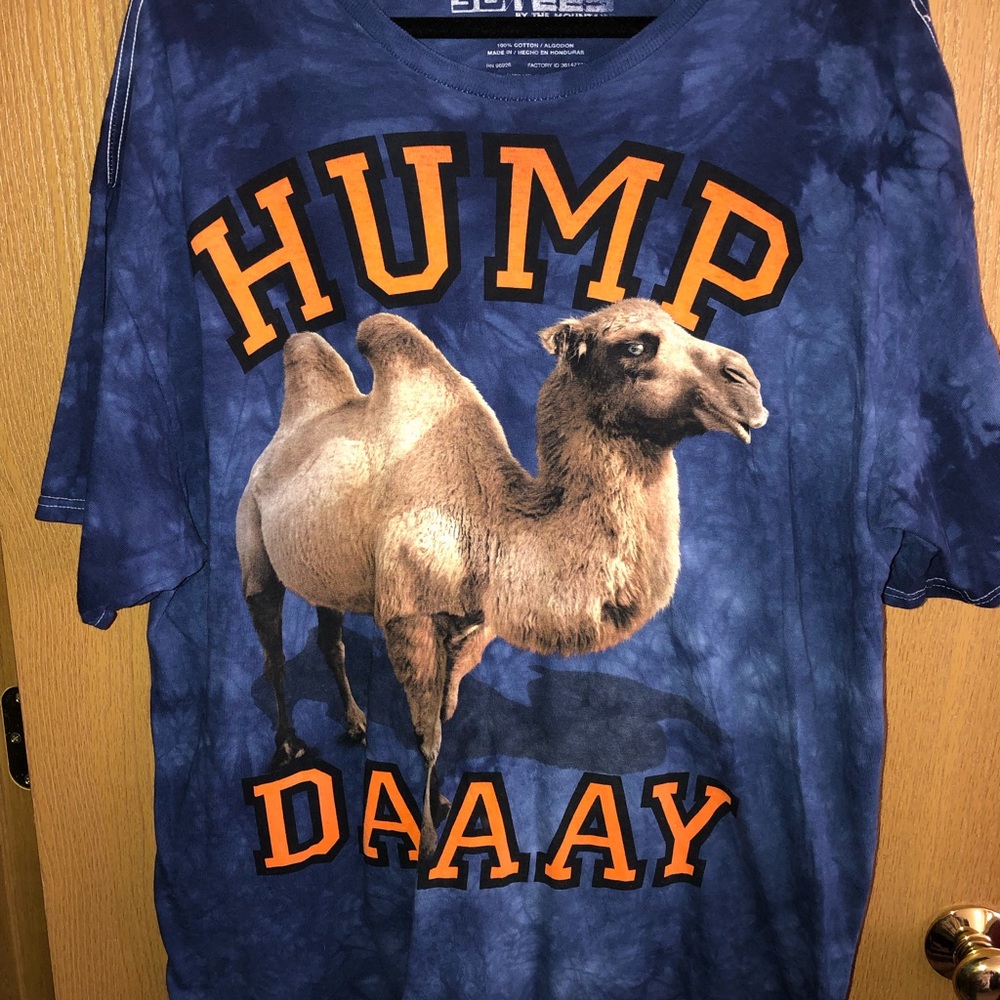 Men’s Hump Day 2X Blue T shirt